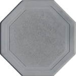 Брусчатка мозаика 8-угольник серый 45 мм
